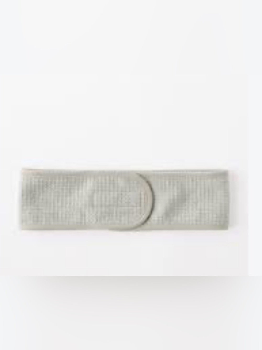 NWT CottonOn Wide Elastic Headband in Light Gray - Spa Headband